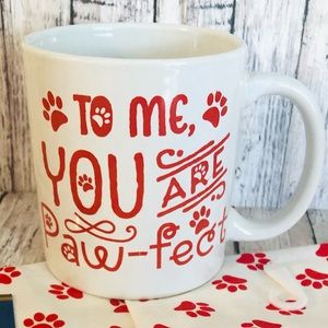 “To Me, You Are Pawfect” 14oz Stoneware Mug